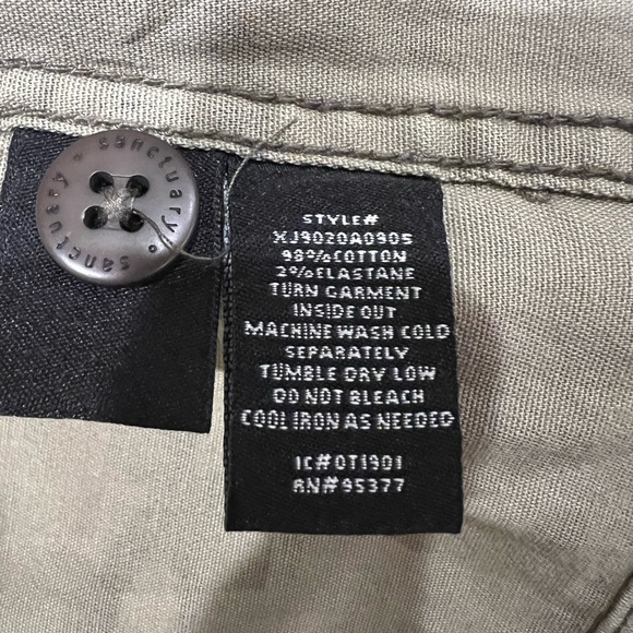 Sanctuary Below Hip‎ Green Camo Jacket Sz S - Picture 4 of 5